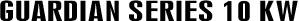Guardian Series 10 kW text header